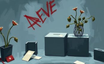 Grupuri liberale afectate de retragerea donărilor, simbolizând frustrare și incertitudine politică.