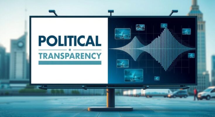 Bill for political ad transparency in Texas highlights AI's role in media manipulation.