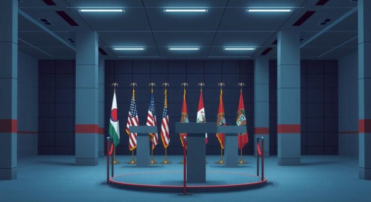 Senators in a secure briefing room discussing US strikes on Iran, expressing diverse opinions and analysis.