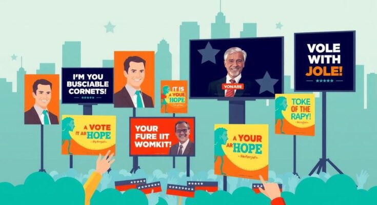 Zohran Mamdani's engaging campaign visuals showcasing progressive values and vibrant energy for the future.