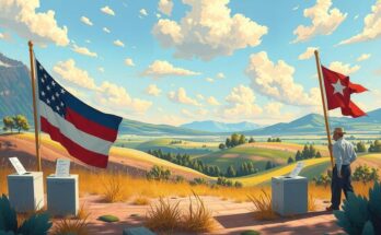Imaginea reflectă votatorii independenți, subliniind gândirea liberă într-un peisaj politic colorat.