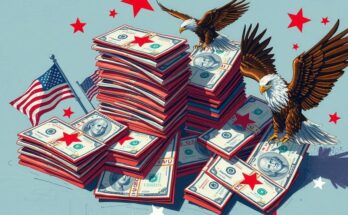 Simbol politik, uang kampanye, dan pengaruh tokoh bisnis dalam pemilihan umum di Amerika.