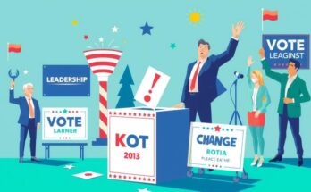 Des jeunes élus dynamique de divers États symbolisant le changement au sein du parti démocrate en front gagnant.