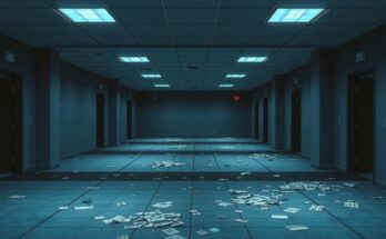 Rundown office building representing changes in government oversight and civil rights management.
