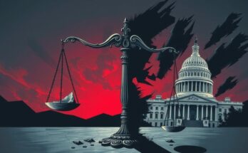 Gambaran lebih gelap tentang politik Amerika, simbol ketidakpuasan, korupsi, dan polarisasi partisan