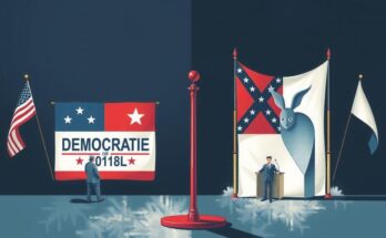 Réaction républicaine à une victoire de candidat socialiste à New York, débat politique intense.