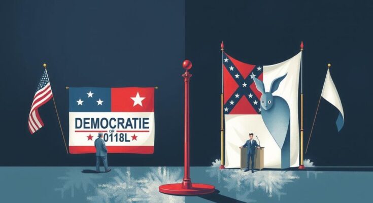Réaction républicaine à une victoire de candidat socialiste à New York, débat politique intense.