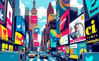 Tactici inovatoare în campania electorală din New York, reprezentând succesul în social media și tinerețea progresivă.